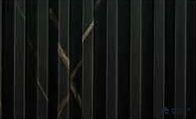 Portoro 10 ft x 8.2 inch Vertica Design Interior & Exterior Wall & Ceiling Panel - 20 mm | Suitable for Balcony, Facade & Open Area | Width is Subjected to 5% Variation