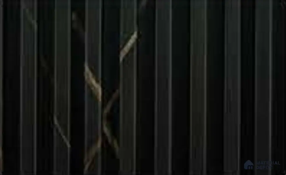Portoro 10 ft x 8.2 inch Vertica Design Interior & Exterior Wall & Ceiling Panel - 20 mm | Suitable for Balcony, Facade & Open Area | Width is Subjected to 5% Variation