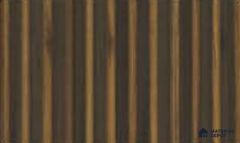 Royal Nut 10 ft x 0.6 ft (3060x180 mm) Arch Design Interior & Exterior Wall & Ceiling Panel - 17 mm | Suitable for Balcony, Facade & Open Area | Width is Subjected to 5% Variation