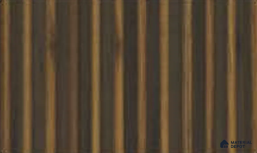 Royal Nut 10 ft x 0.6 ft (3060x180 mm) Arch Design Interior & Exterior Wall & Ceiling Panel - 17 mm | Suitable for Balcony, Facade & Open Area | Width is Subjected to 5% Variation