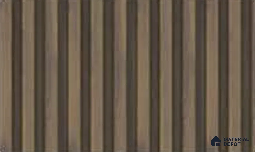 Royal Nut 10 ft x 0.5 ft (3060x150 mm) Linea Design Interior & Exterior Wall & Ceiling Panel - 15 mm | Suitable for Balcony, Facade & Open Area | Width is Subjected to 5% Variation