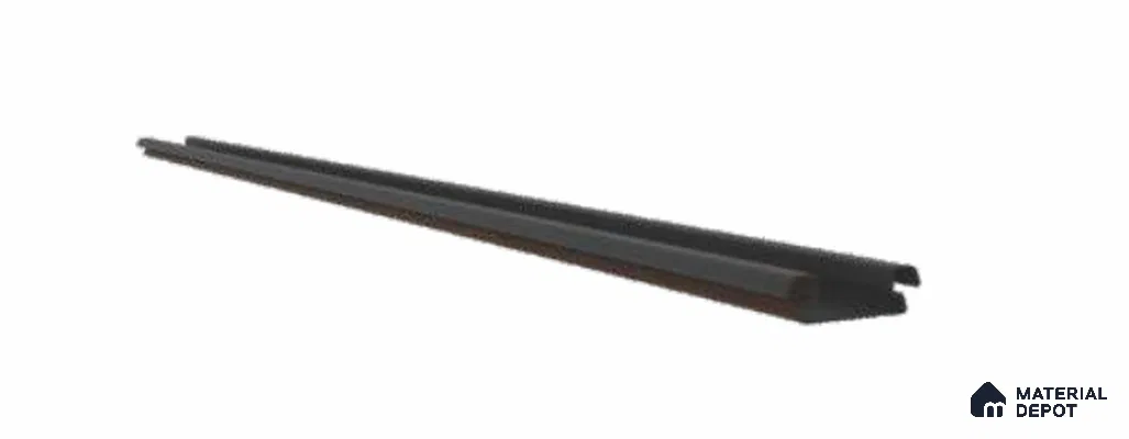 Bottom Part For Baffle System (Avbl in Black Color) - 10 ft