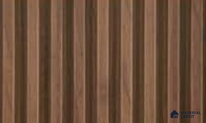 Royal Nut 10 ft x 8.2 inch Vertica Design Interior & Exterior Wall & Ceiling Panel - 20 mm | Suitable for Balcony, Facade & Open Area | Width is Subjected to 5% Variation