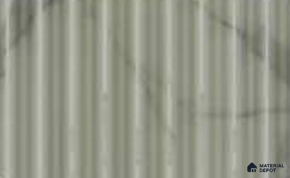 Royal Statuario 10 ft x 0.85 ft (3060x260 mm) Prism Design Interior & Exterior Wall & Ceiling Panel - 21 mm | Suitable for Balcony, Facade & Open Area | Width is Subjected to 5% Variation