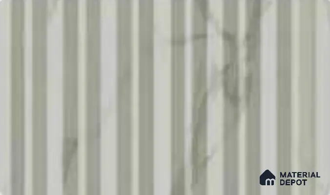 Royal Statuario 10 ft x 0.89 ft (3060x270 mm) Stripes Design Interior & Exterior Wall & Ceiling Panel - 20 mm | Suitable for Balcony, Facade & Open Area | Width is Subjected to 5% Variation