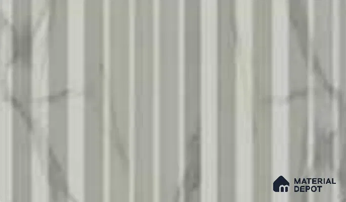 Royal Statuario 10 ft x 0.89 ft (3060x270 mm) Unic Design Interior & Exterior Wall & Ceiling Panel - 15 mm | Suitable for Balcony, Facade & Open Area | Width is Subjected to 5% Variation