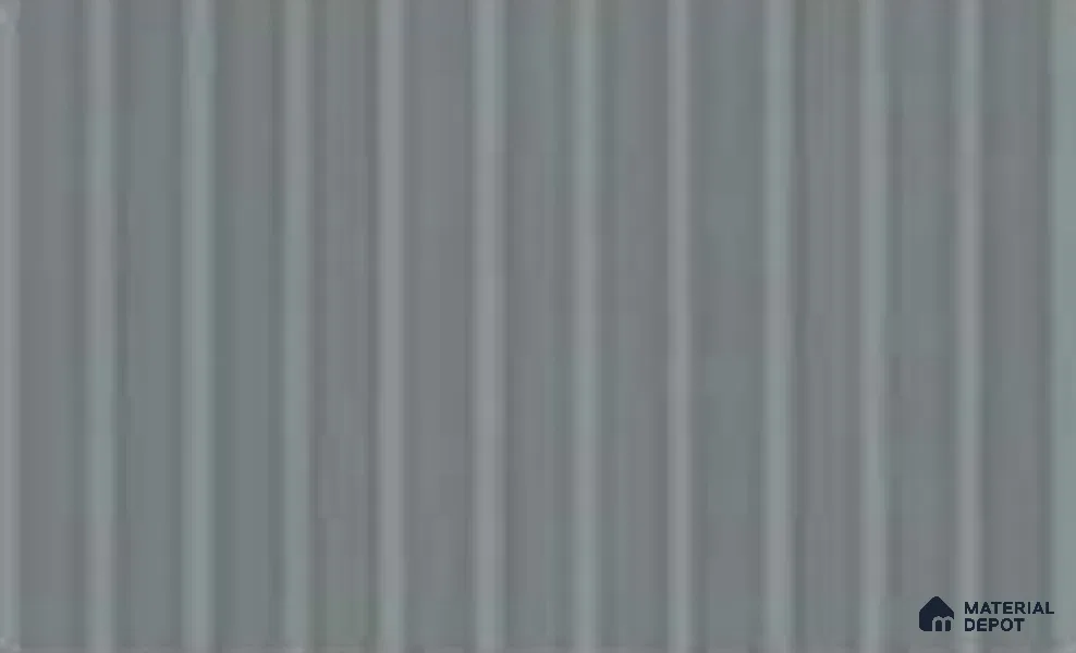 Silver 10 ft x 0.6 ft (3060x180 mm) Arch Design Interior & Exterior Wall & Ceiling Panel - 17 mm | Suitable for Balcony, Facade & Open Area | Width is Subjected to 5% Variation