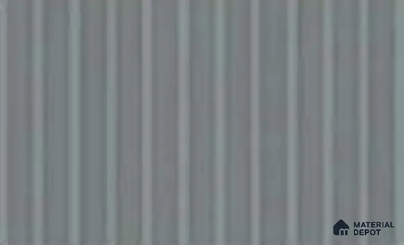 Silver 10 ft x 0.6 ft (3060x180 mm) Arch Design Interior & Exterior Wall & Ceiling Panel - 17 mm | Suitable for Balcony, Facade & Open Area | Width is Subjected to 5% Variation