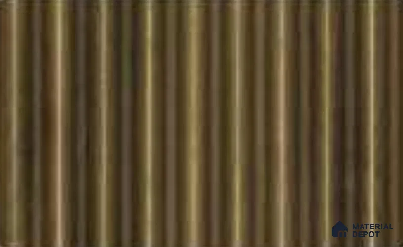 Spiced Walnut 10 ft x 0.85 ft (3060x260 mm) Prism Design Interior & Exterior Wall & Ceiling Panel - 21 mm | Suitable for Balcony, Facade & Open Area | Width is Subjected to 5% Variation