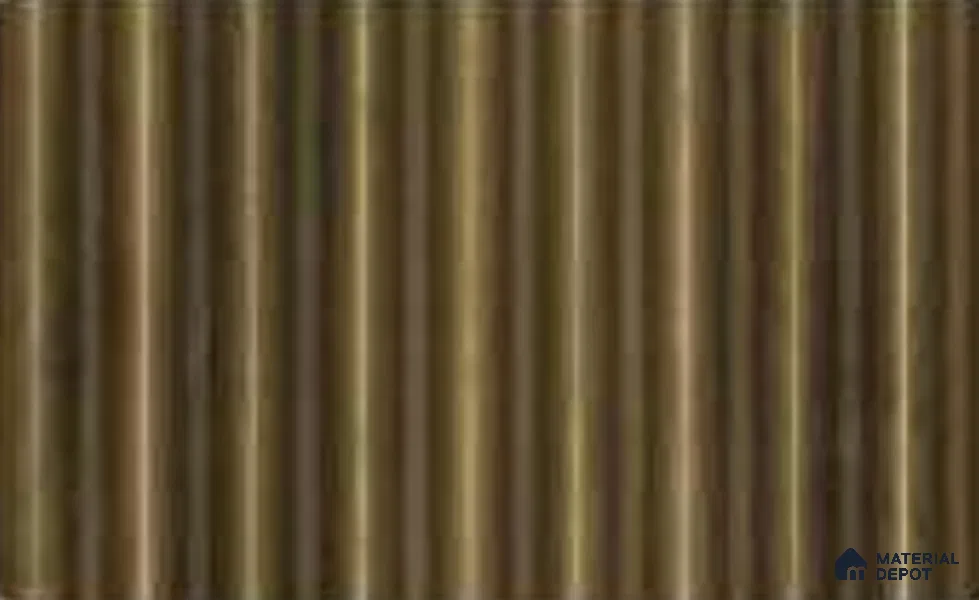 Spiced Walnut 10 ft x 0.85 ft (3060x260 mm) Prism Dual Tone Design Interior & Exterior Wall & Ceiling Panel - 21 mm | Suitable for Balcony, Facade & Open Area | Width is Subjected to 5% Variation