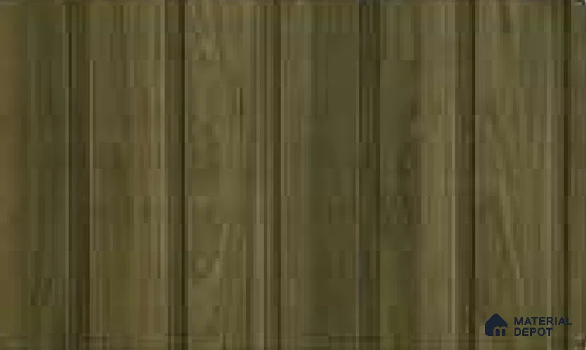 Spiced Walnut 10 ft x 1 ft (3060x340 mm) Soffit Design Interior & Exterior Wall & Ceiling Panel - 12 mm | Suitable for Balcony, Facade & Open Area | Width is Subjected to 5% Variation