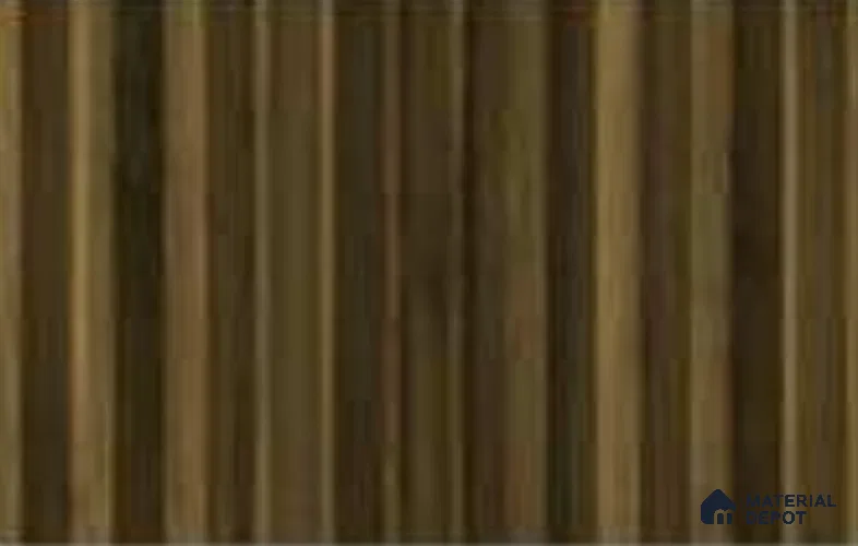 Spiced Walnut 10 ft x 0.89 ft (3060x270 mm) Unic Design Interior & Exterior Wall & Ceiling Panel - 15 mm | Suitable for Balcony, Facade & Open Area | Width is Subjected to 5% Variation