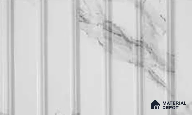 Statuario 10 ft x 1 ft (3060x300 mm) DB Louvers2 Design Interior & Exterior Wall & Ceiling Panel - 14 mm