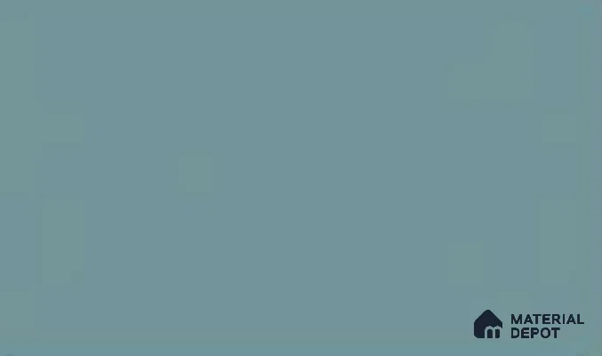 Steel Blue 10 ft x 0.5 ft (3060x150 mm) Pastel Sheet Design Interior & Exterior Wall & Ceiling Panel - 15 mm | Suitable for Balcony, Facade & Open Area | Width is Subjected to 5% Variation