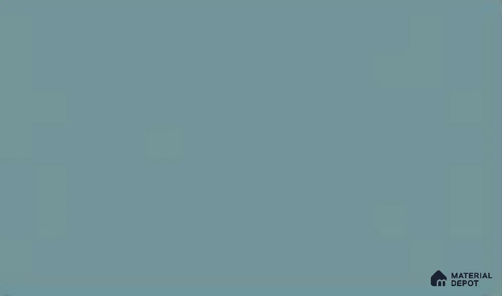 Steel Blue 10 ft x 0.5 ft (3060x150 mm) Pastel Sheet Design Interior & Exterior Wall & Ceiling Panel - 15 mm | Suitable for Balcony, Facade & Open Area | Width is Subjected to 5% Variation