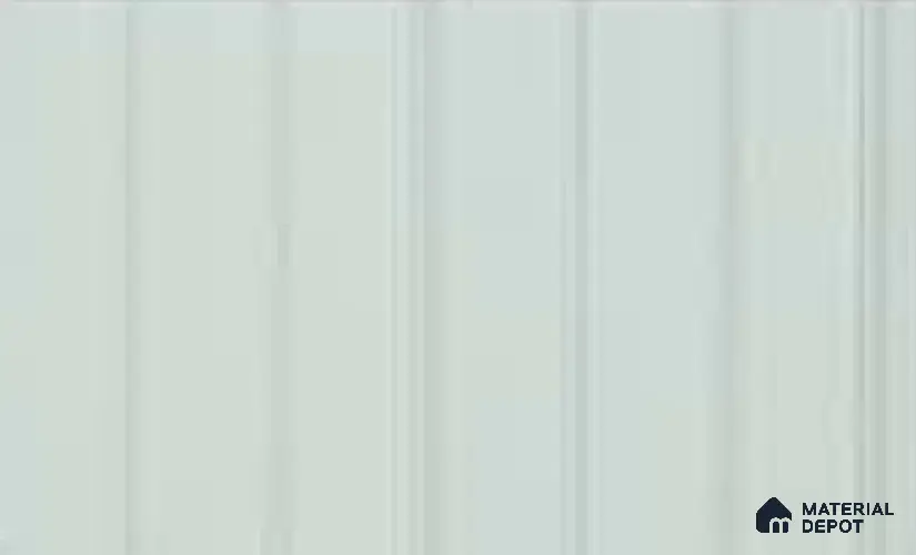 Super White 10 ft x 1 ft (3060x340 mm) Soffit Design Interior & Exterior Wall & Ceiling Panel - 12 mm | Suitable for Balcony, Facade & Open Area | Width is Subjected to 5% Variation