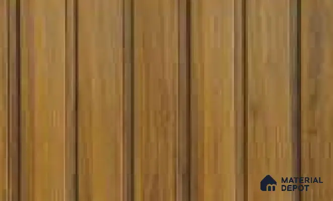 Walnut 10 ft x 1 ft (3060x340 mm) Soffit Single Performation Design Interior & Exterior Wall & Ceiling Panel - 12 mm | Suitable for Balcony, Facade & Open Area | Width is Subjected to 5% Variation