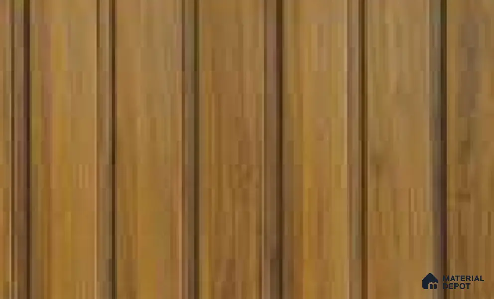 Walnut 10 ft x 1 ft (3060x340 mm) Soffit Single Performation Design Interior & Exterior Wall & Ceiling Panel - 12 mm | Suitable for Balcony, Facade & Open Area | Width is Subjected to 5% Variation