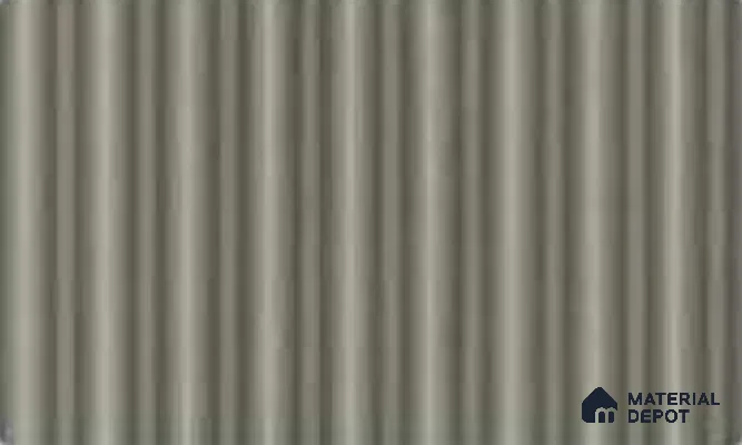 White Mist 10 ft x 0.85 ft (3060x260 mm) Prism Dual Tone Design Interior & Exterior Wall & Ceiling Panel - 21 mm | Suitable for Balcony, Facade & Open Area | Width is Subjected to 5% Variation