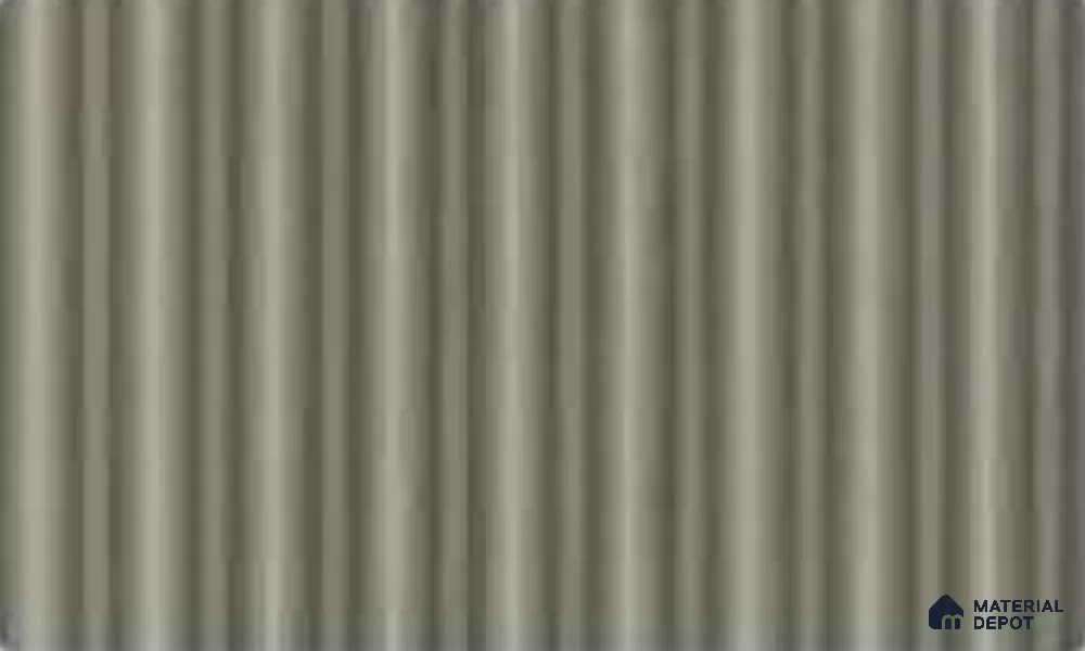 White Mist 10 ft x 0.85 ft (3060x260 mm) Prism Dual Tone Design Interior & Exterior Wall & Ceiling Panel - 21 mm | Suitable for Balcony, Facade & Open Area | Width is Subjected to 5% Variation