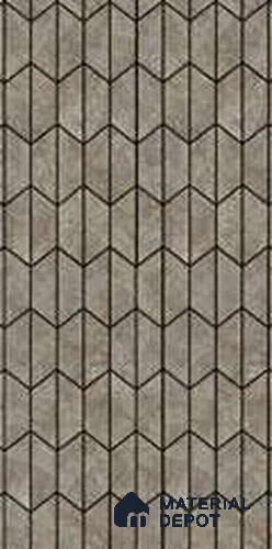 Grey Patterned Look PVC Decorative Wall Panel PN 03740 4 ft x 2 ft - 4 mm | Suitable for Feature Wall, TV Unit & Living Room | Width is Subjected to 5% Variation