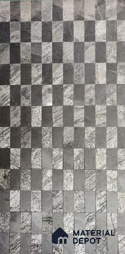 Grey Geometric Look PVC Decorative Wall Panel PN 03744 4 ft x 2 ft - 4 mm | Suitable for Feature Wall, TV Unit & Living Room | Width is Subjected to 5% Variation