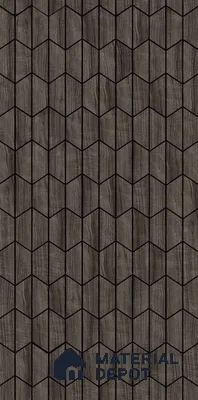Brown Geometric Look PVC Decorative Wall Panel PN 03731 4 ft x 2 ft - 6 mm | Suitable for Feature Wall, TV Unit & Living Room | Width is Subjected to 5% Variation