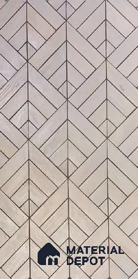 Beige Patterned Look PVC Decorative Wall Panel 4 ft x 2 ft - 6 mm | Ideal for Living Room, Bed Room, TV Unit, Feature Wall | PN 03734 | Width is Subjected to 5% Variation