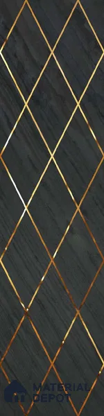 Grey Luxury Look PVC Decorative Wall Panel PN 03758 8 ft x 2 ft - 8 mm | Suitable for Feature Wall, TV Unit & Living Room | Width is Subjected to 5% Variation