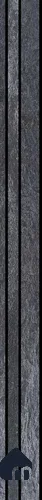 Grey Patterned Louver PN 03755 8 ft x 7.9 inch PVC Panel - 14 mm | Suitable for Feature Wall, TV Unit & Living Room | Width is Subjected to 5% Variation