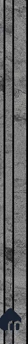 Grey Stone Louver PN 03756 8 ft x 7.9 inch PVC Panel - 14 mm | Suitable for Feature Wall, TV Unit & Living Room | Width is Subjected to 5% Variation