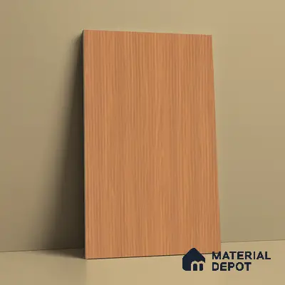 Wooden Fluted Look LM 15520 Mangrove Wood 8 ft x 4 ft Texture Finish Decorative Laminate - 1 mm | Suitable for TV Unit, Wardrobe, Kitchen Cabinets