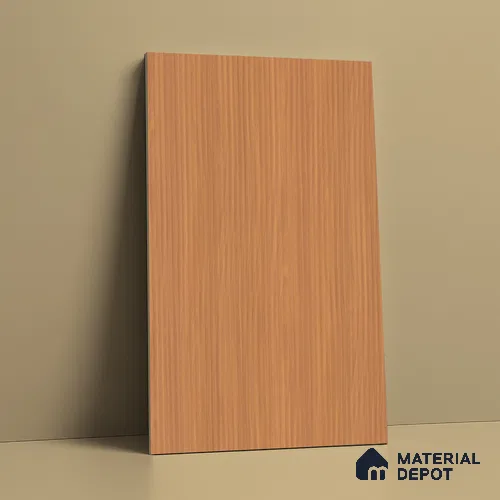Wooden Fluted Look LM 15520 Mangrove Wood 8 ft x 4 ft Texture Finish Decorative Laminate - 1 mm | Suitable for TV Unit, Wardrobe, Kitchen Cabinets