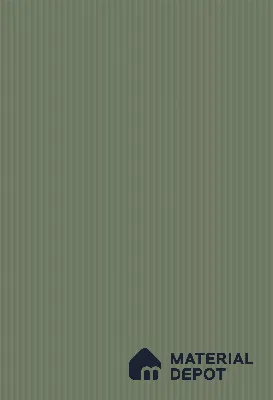 Sage Green Fluted Solid Color Look LM 15517 Fornum & Mason 8 ft x 4 ft Texture Finish Decorative Laminate - 1 mm | Suitable for TV Unit, Wardrobe, Kitchen Cabinets