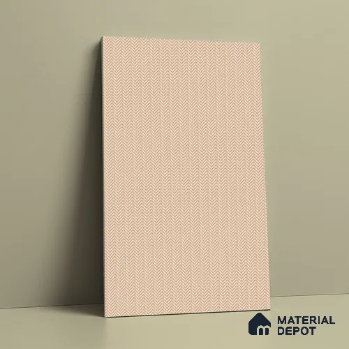 Patterned Look LM 15528 Zigora Stitch 8 ft x 4 ft Matte Finish Decorative Laminate - 1 mm | Suitable for Bedroom, TV Unit, Wardrobe