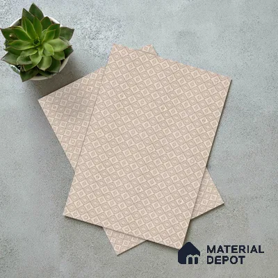 Patterned Look LM 15522 Checkered Weaving 8 ft x 4 ft Matte Finish Decorative Laminate - 1 mm | Suitable for Bedroom, TV Unit, Wardrobe