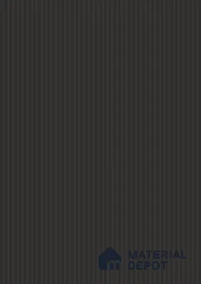 Grey Marble Look LM 02792 Dark Grey 8 ft x 4 ft Flute Finish Decorative Laminate - 1 mm | Suitable for TV Unit, Wardrobe, Kitchen Cabinets
