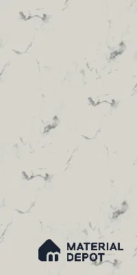 Beige Marble Look LM 02795 White Panda Marble 8 ft x 4 ft Mirror Glossy Finish Decorative Laminate - 1 mm | Suitable for TV Unit, Wardrobe, Kitchen Cabinets