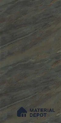 Grey Marble Look LM 02818 Darkened Rock 8 ft x 4 ft Fine Sand Stone Finish Decorative Laminate - 1 mm | Suitable for TV Unit, Wardrobe, Kitchen Cabinets