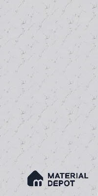 White Marble Look LM 02822 Essential Marmo 8 ft x 4 ft Stonem Finish Decorative Laminate - 1 mm | Suitable for TV Unit, Wardrobe, Kitchen Cabinets