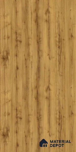 Wooden Look LM 02870 Peanut Pine 8 ft x 4 ft Zero Soft Oak Finish Decorative Laminate - 1 mm | Suitable for TV Unit, Wardrobe, Kitchen Cabinets
