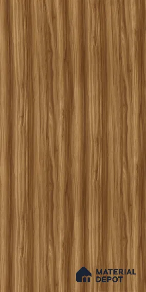 Wooden Look LM 02896 Santana Gold 8 ft x 4 ft Hydra Bark Finish Decorative Laminate - 1 mm | Suitable for TV Unit, Wardrobe, Kitchen Cabinets