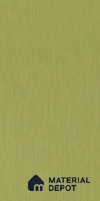 Green Metallic Look LM 02946 Glden 8 ft x 4 ft Foil Finish Decorative Laminate - 1 mm | Suitable for TV Unit, Wardrobe, Kitchen Cabinets