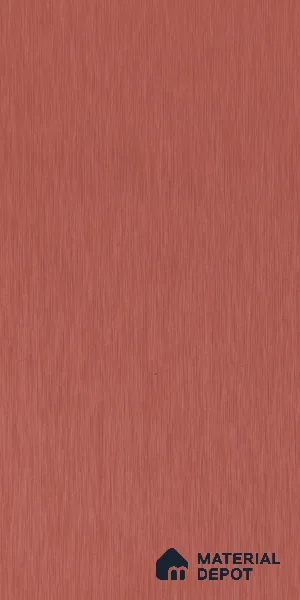 Red Metallic Look LM 02947 Red 8 ft x 4 ft Foil Finish Decorative Laminate - 1 mm | Suitable for TV Unit, Wardrobe, Kitchen Cabinets