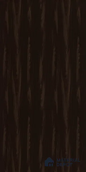 Wooden Look LM 02963 Santana Black 8 ft x 4 ft High Gloss Finish Decorative Laminate - 1 mm | Suitable for TV Unit, Wardrobe, Kitchen Cabinets