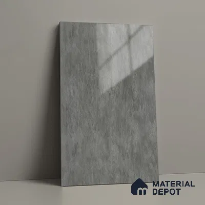Stone Look LM 01702 Glossy Carrara 8 ft x 4 ft High Gloss Finish Decorative Laminate - 1 mm | Suitable for TV Unit, Wardrobe, Kitchen Cabinets