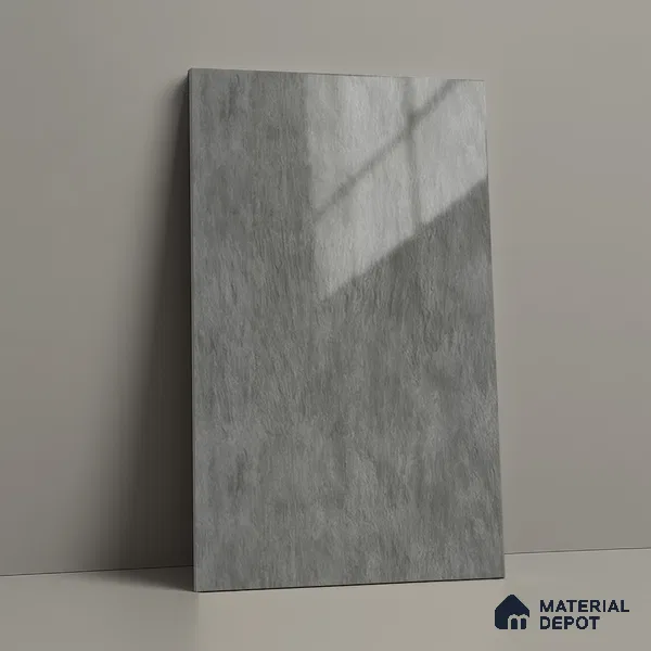 Stone Look LM 01702 Glossy Carrara 8 ft x 4 ft High Gloss Finish Decorative Laminate - 1 mm | Suitable for TV Unit, Wardrobe, Kitchen Cabinets