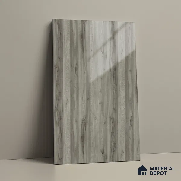 Wooden Look LM 01711 Spanish Nyatoh 8 ft x 4 ft High Gloss Finish Decorative Laminate - 1 mm | Suitable for TV Unit, Wardrobe, Kitchen Cabinets