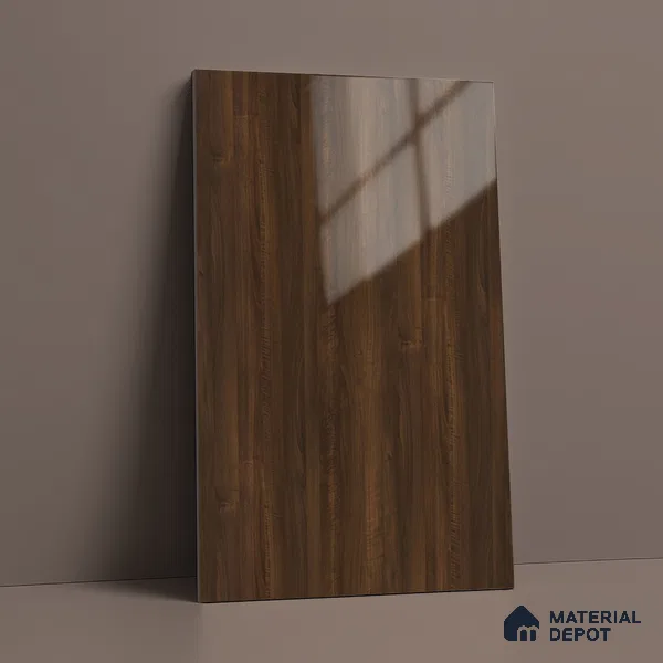 Wooden Look LM 15570 Darro Oak Granada 8 ft x 4 ft High Gloss Finish Decorative Laminate - 1 mm | Suitable for TV Unit, Wardrobe, Kitchen Cabinets