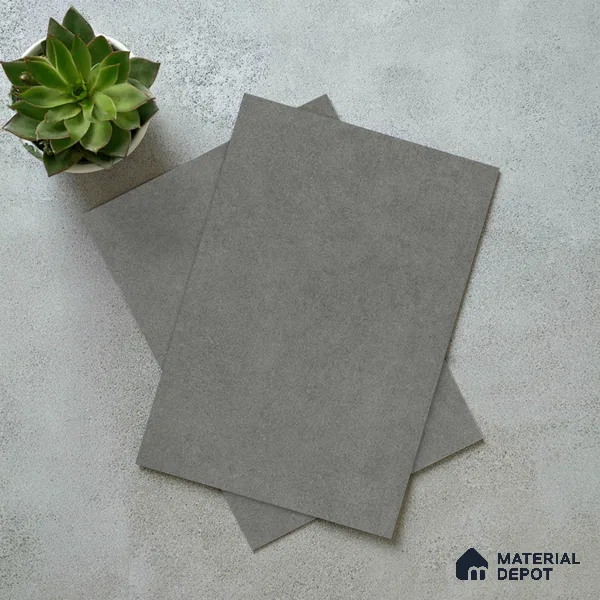 Stone Look LM 01268 Concrete Grey 8 ft x 4 ft Sand Stone Finish Decorative Laminate - 1 mm | Suitable for TV Unit, Wardrobe, Kitchen Cabinets